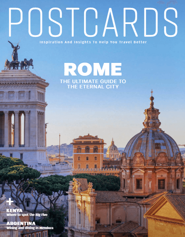 magazine - Postcards cover